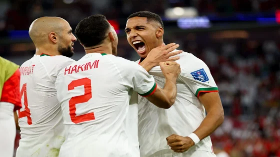 فوز تاريخي لأسود الأطلس على المنتخب البلجيكي بهدفين دون رد