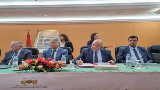 عقد الإدارة التشاركية لتدبير المياه الجوفية لمحور مسكي-بودنيب