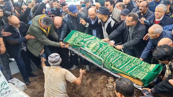 تشييع جثمان الفنان محمد الخلفي: هرم المسرح والتلفزيون المغربي