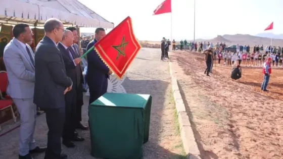 تنظيم البطولة الجهوية المدرسية للعدو الريفي بتنغير تخليدا لذكرى المسيرة الخضراء وعيد الاستقلال